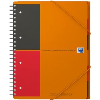 Notesbog Managerbook A4+ projektlinjering, 80 ark