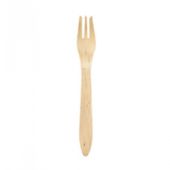 WhiteLabel Dinner Lux gaffel voksbehandlet træ 190mm 100 stk
