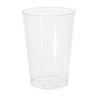 WhiteLabel Plastglas 10cl klar 40stk