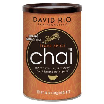 David RioTiger Spice sort chai te med lækre krydderier 398g