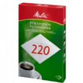 Melitta 220 kaffefiltre hvid 100stk