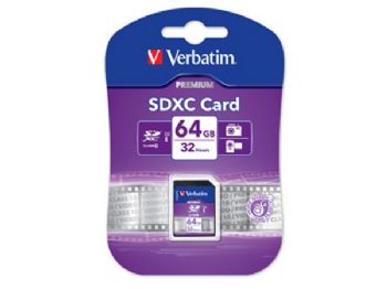 Verbatim Premium 64GB flashhukommelseskort