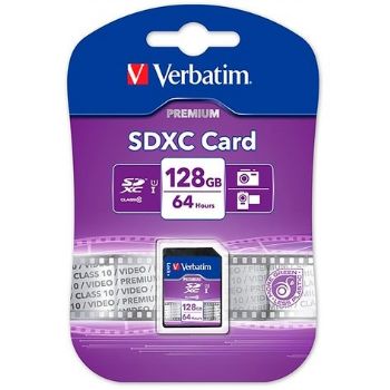 Verbatim SDXC UHS-I Memory Card 128GB