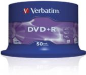 DVD+R 120min Verbatim 4,7GB 16X spindel pk/50