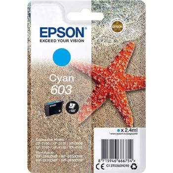 Epson 603 blækpatron 2,4ml cyan