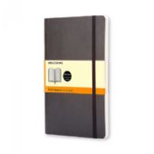 Moleskine Classic Soft notesbog L linjeret sort