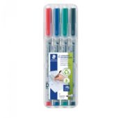 Staedtler Lumocolor 316F non-permanent marker 0,6mm 4 farver