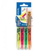 Tekstmarker Pilot Frixion Light Set2go gul/pink/grøn/orange