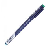 Fiberpen Frixion Fineliner sletbar kuglepen stregbredde på 0,45 mm Grøn