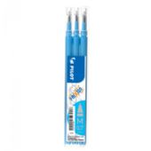  Refill Rollerpen Pilot Frixion Clicker 0,7 LyseBlå Pk/3