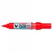 Pilot V-Super Color boardmarker 0,9mm rød
