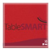 TableSMART Airlaid serviet 40x40cm rød 50stk