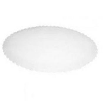 WhiteLabel Fadpapir 33x50cm oval hvid 500stk
