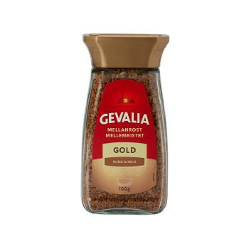 Kaffe Gevalia, glas m. 100 gr. Instant