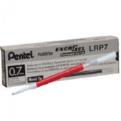  Refill Pentel 0,7mm LRP7 Rød t/Energel BLP77