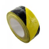 3M Faretape 50mm x 33m gul/sort med ru overflade