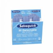 Salvequick Detector 6735 plaster blå 6x35stk