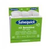 Salvequick 6943 Non-Wovenplaster hvid 6x43stk