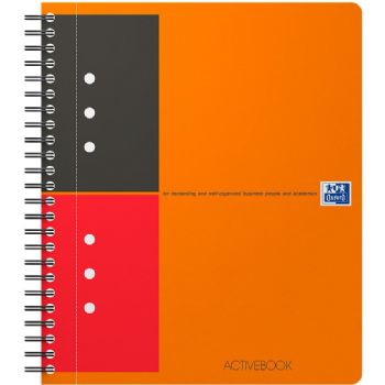 Notesbog Managerbook A5+,  Interna. linjeret, 80 ark