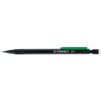 Pencil Q-Connect 0,7mm, sort/grøn