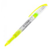 Tekstmarker Q-Connect Liquid gul
