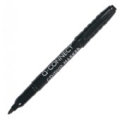 Marker til CD og DVD 1mm sort Q-Connect permanent 