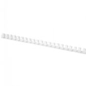 Plastringe, plastspiraler Q-Connect 16 mm (145 ark) hvid