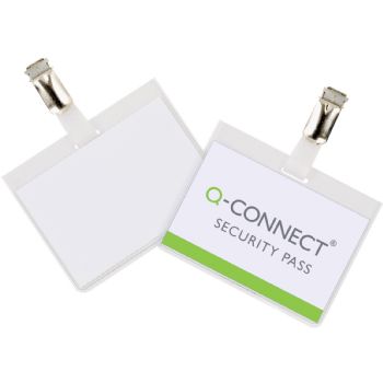 Kongresmærker Q-Connect security badge