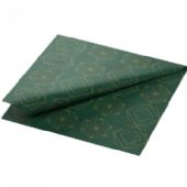Duni 3lags 33x33cm servietter grøn 250stk