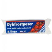 Frysepose med skrivefelt 4L 200x380mm LD