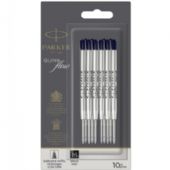 Parker Jotter refill medium 0,7mm sort 10stk