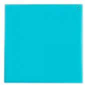 NAGA magnetisk glastavle 100x100cm turkis
