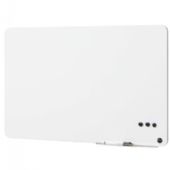 NAGA magnetisk whiteboard u/ramme m/startsæt 45x57cm hvid