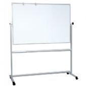 NAGA mobil magnetisk whiteboardtavle 100x200cm hvid