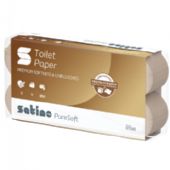 Satino PureSoft toiletpapir 3-lags 9,4cmx30m 72rl