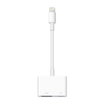 Apple Lightning Digital AV mellemstik hvid