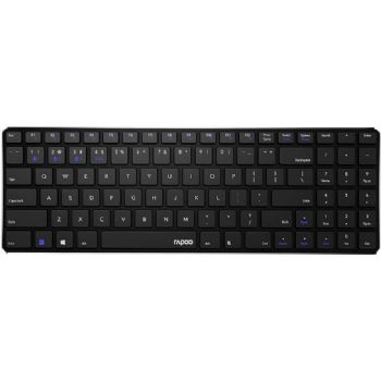 RAPOO E9100M trådløs tastatur sort