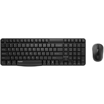 RAPOO KX1800S trådløs tastatur & mus sort