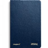 Mayland 2024 24162000 lommekalender 12x7,5cm blå