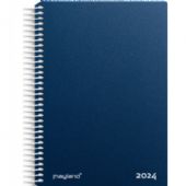 Mayland 2024 24210020 spiralkalender 17,5x13,5cm blå