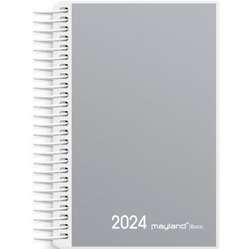 Mayland 2024 24266000 Basic mini dagkalender 13x10cm grå
