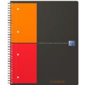 Oxford Activebook A4+ notesbog kvadreret 80ark