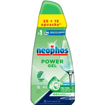 Neophos Power Gel All in One opvaskemiddel 0% 600ml