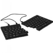 R-Go Split Break tastatur kablet sort