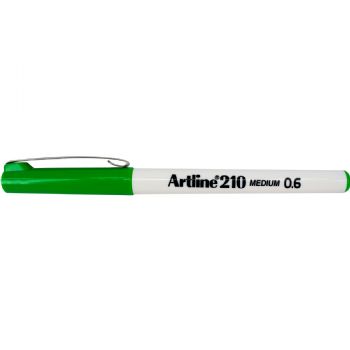 Artline EK210 fiberpen 0,6mm grøn