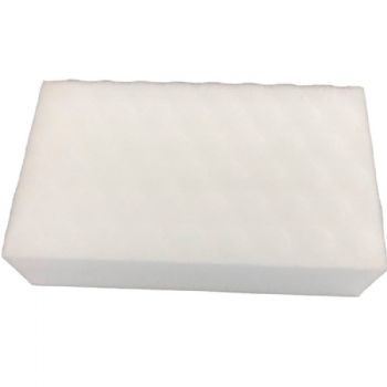 WhiteLabel Melaminsvampe 6x10x2,5cm hvid