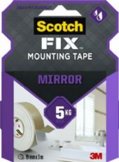 Scotch-Fix mont. tape til spejl 19mm x 3m
