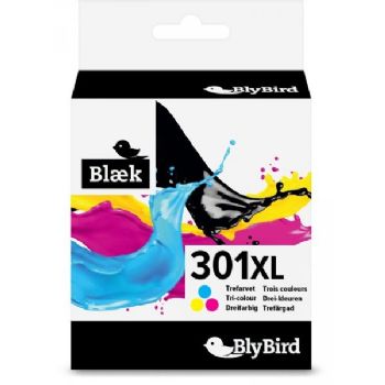 Blybird Blæk CH564EE Color HP301XL Color