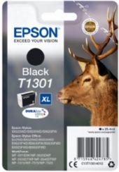 Epson T1301 C13T13014010 Sort Blækpatron, 1.000 sider