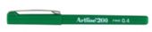 Fineliner Artline 200 Fine 0.4 grøn